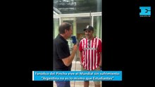 EL DIA EN DALLAS | Es fanático del Pincha, viajó a Dubái y vive el Mundial sin sufrimiento: “Argentina no es lo mismo que Estudiantes”