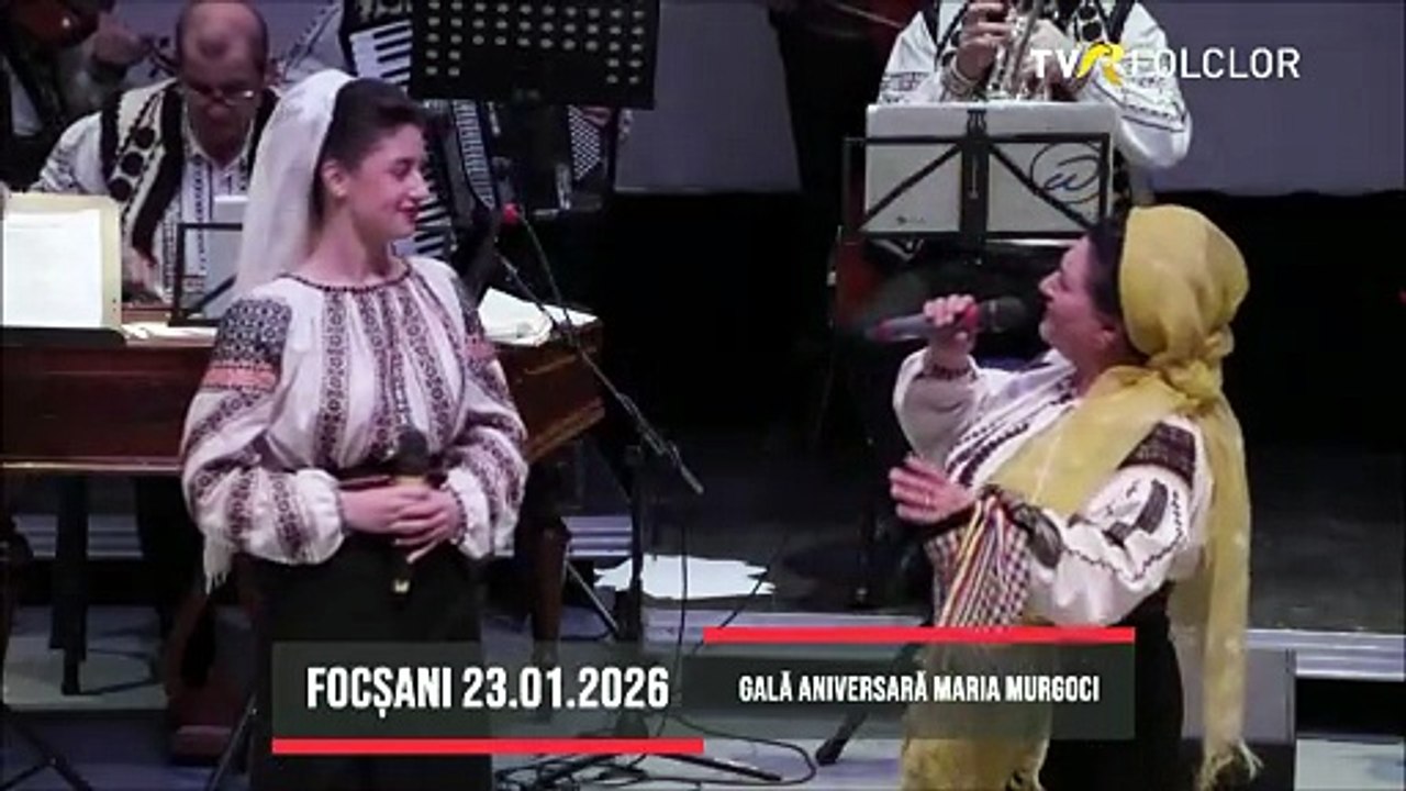 Maria Balauca (nepoata) si Maria Murgoci - Cand ii joc in sat la noi (Gala aniversara Maria Murgoci - 23.01.2026)