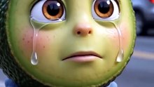 A poor avocado boy finds a wallet full of money. What he does next will surprise you! ❤️🥑 #AIFruitStory #ViralStory #Animation #HeartwarmingStory #AIVideo