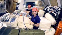 How will Artemis crews be shielded from solar storms aboard Orion spacecraft?