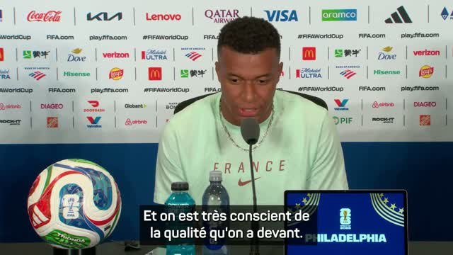 France - Mbappé - Le plus important : gagner la Coupe du monde