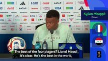 Who's the best? Mbappe is 100 per cent sure it's Messi