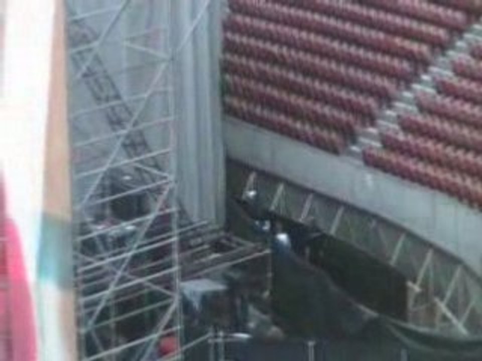 Arrivée Tokio Hotel sur scène