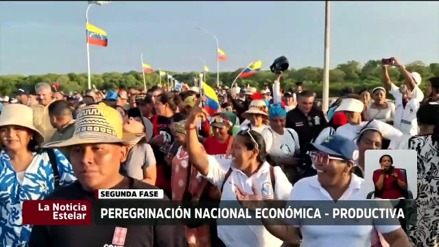 Peregrinación Económica-Productiva avanza con fe por una Venezuela libre de sanciones