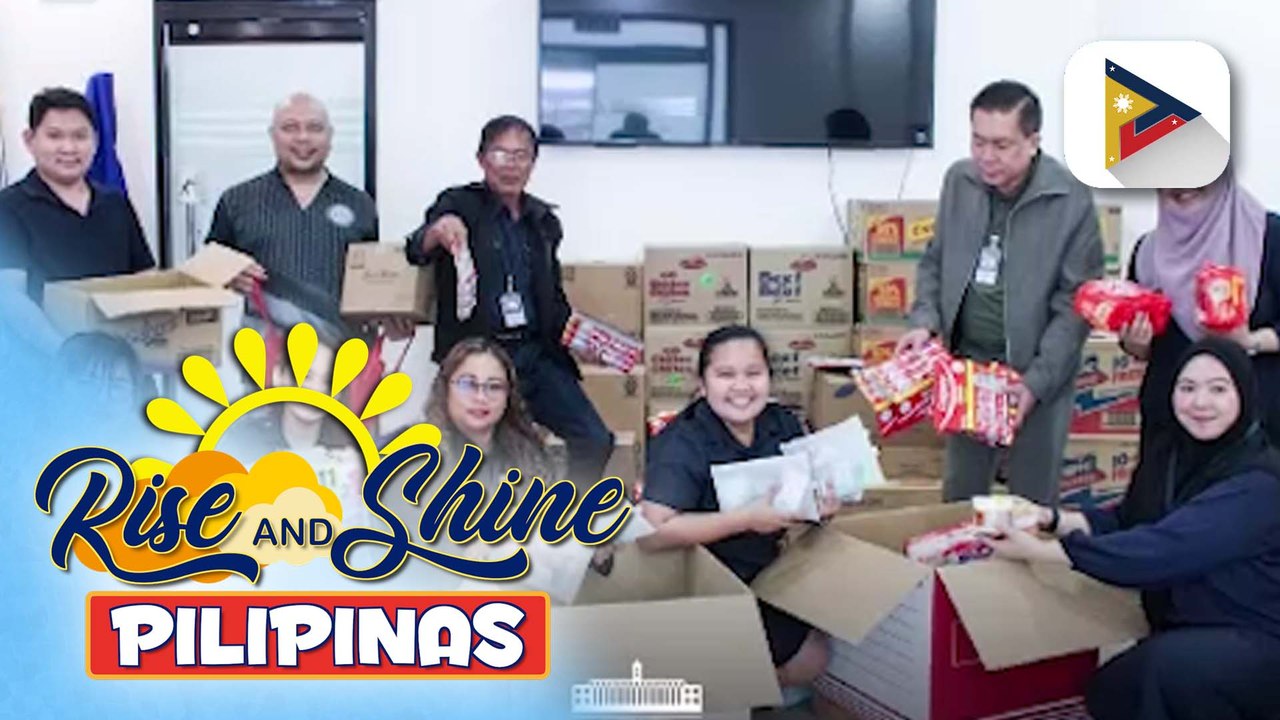 12 containers ng forfeited goods, ipinamahagi ng BOC sa mga biktima ng lindol sa Mindanao