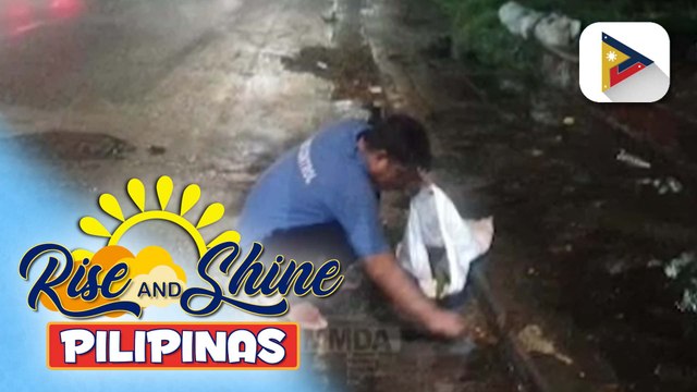MMDA, agad na nagsagawa ng declogging at clearing operations sa mga kalsadang binaha bunsod ng thunderstorms | ulat ni JM Thompson