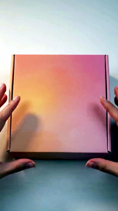 Opening SUNSET CANDY BOX  _Peach Scented Cloud Squishy_ SO SATISFYING!