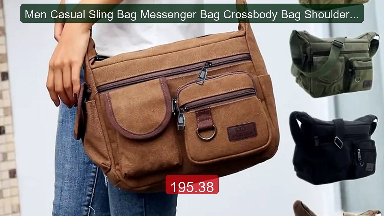 Men Casual Sling Bag Messenger Bag Crossbody Bag Shoulder Bag ... -- Hot Deal 2026 | Limited Offer!