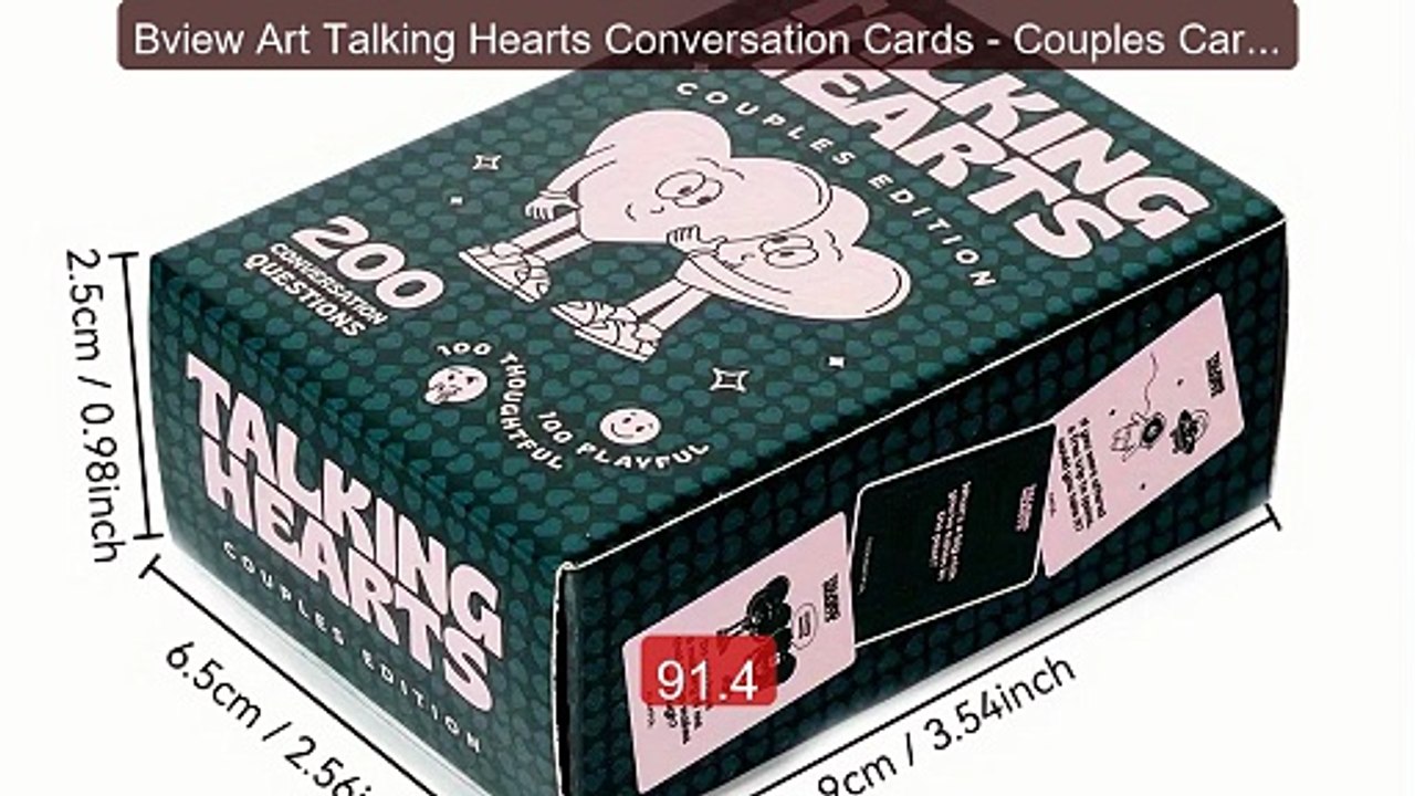 Bview Art Talking Hearts Conversation Cards - Couples Card Ga... -- Amazing Value 2026 | Must Have!