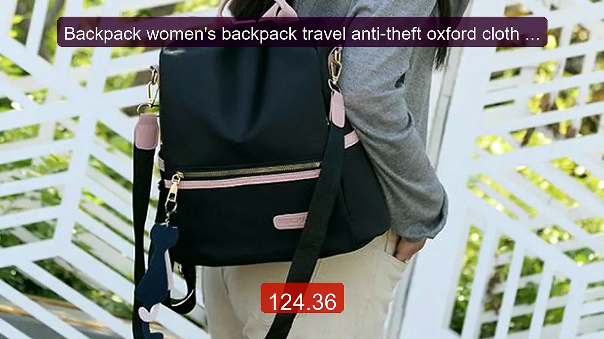 ⁣Backpack women's backpack travel anti-theft oxford cloth light... -- Hot Deal 2026 | Limited Of