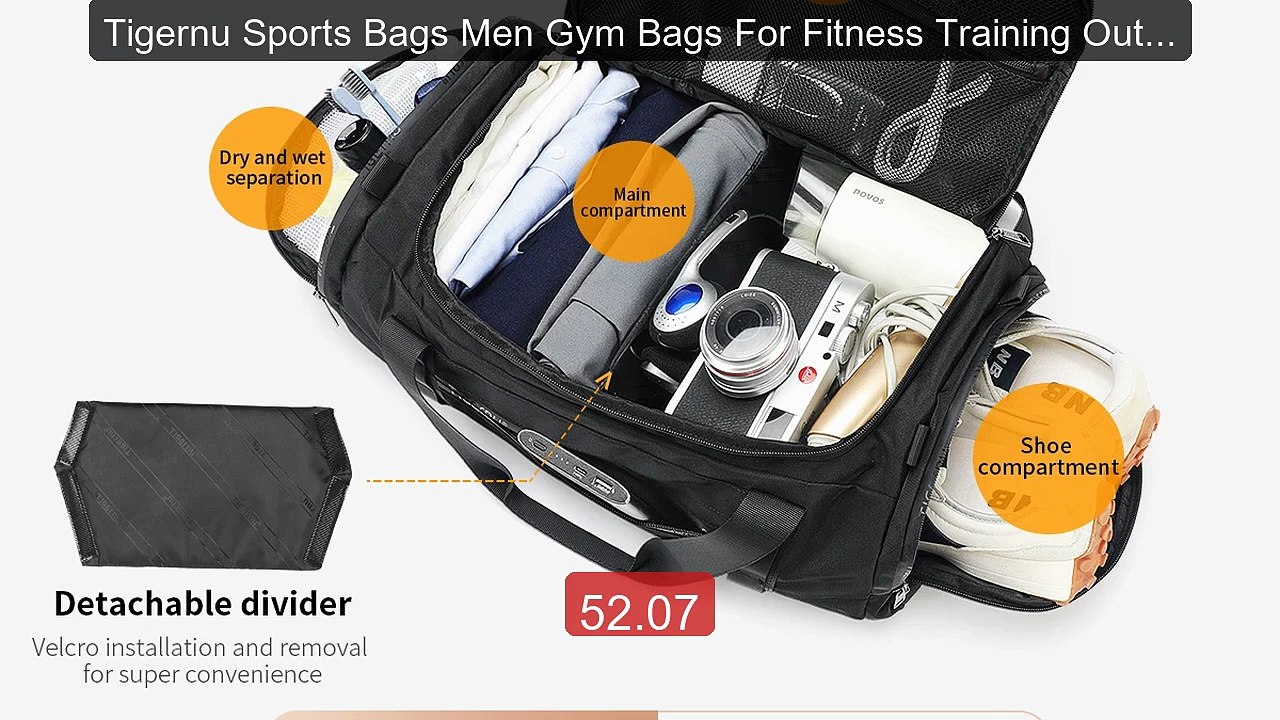Tigernu Sports Bags Men Gym Bags For Fitness Training Outdoor ... -- Hot Deal 2026 | Limited Offer!