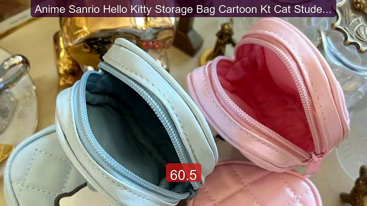 Anime Sanrio Hello Kitty Storage Bag Cartoon Kt Cat Student Travel ... -- Top Rated 2026 | Buy Now!