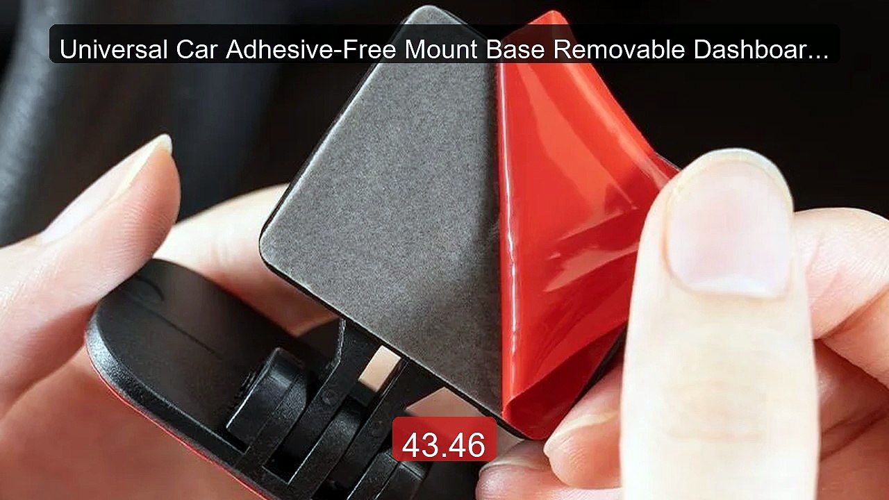 Universal Car Adhesive-Free Mount Base Removable Dashboard Holder f... -- Top Rated 2026 | Buy Now!