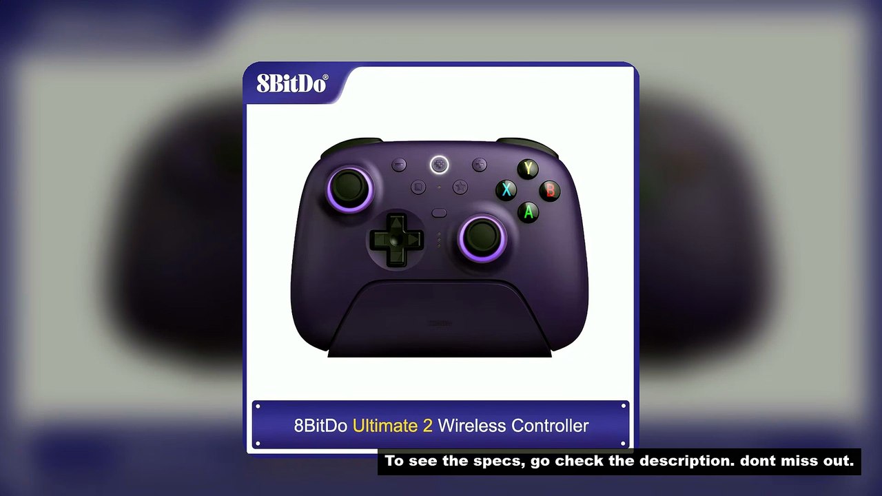 8BitDo Ultimate 2 Wireless TMR Joystick Control...