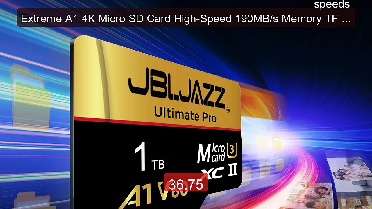 Extreme A1 4K Micro SD Card High-Speed 190MB/s Memory TF Flash... -- Best Buy 2026 | Great Quality!