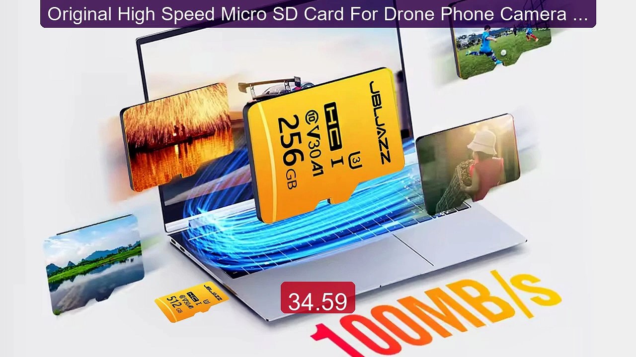 Original High Speed Micro SD Card For Drone Phone Camera Dash... -- Amazing Value 2026 | Must Have!