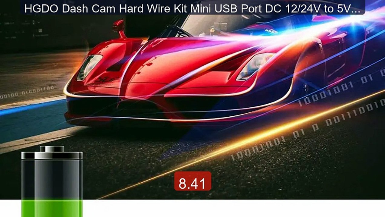 HGDO Dash Cam Hard Wire Kit Mini USB Port DC 12/24V to 5V C... -- Top Pick 2026 | Unbeatable Price!
