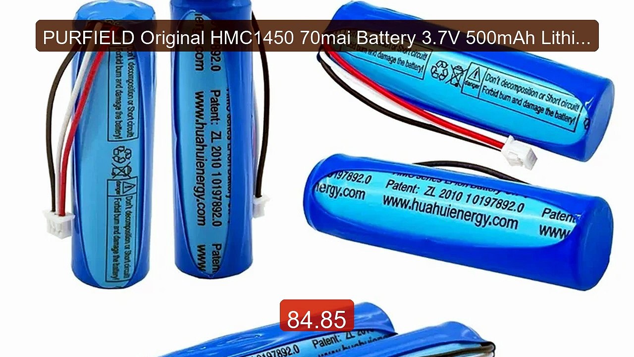 PURFIELD Original HMC1450 70mai Battery 3.7V 500mAh Lithium... -- Top Pick 2026 | Unbeatable Price!