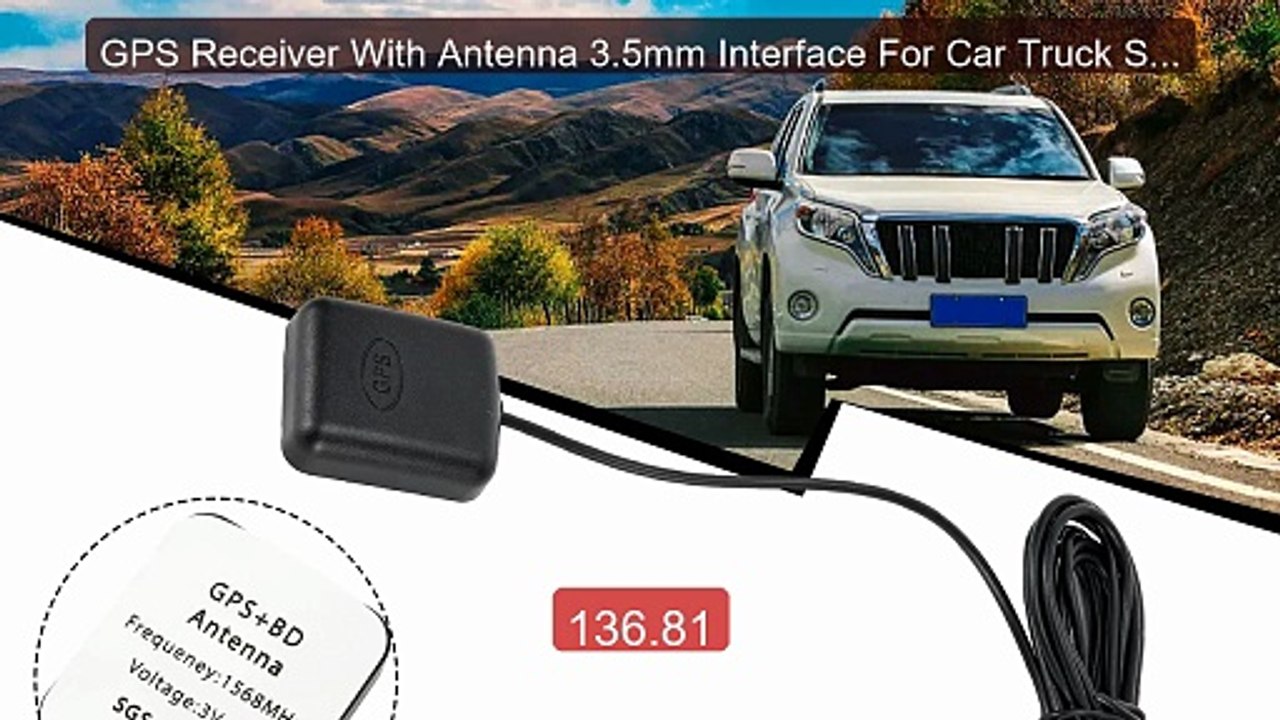 GPS Receiver With Antenna 3.5mm Interface For Car Truck SUV Dash C... -- Best Deal 2026 | Shop Now!
