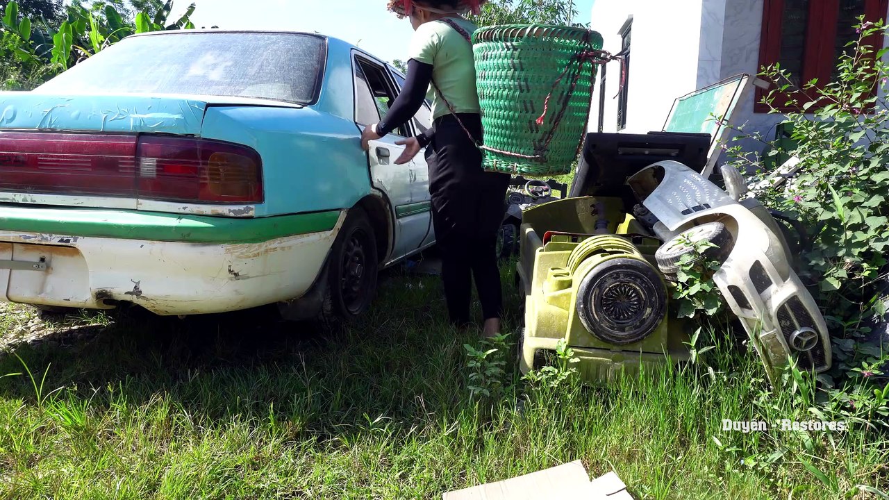 Restoring a 1997 Daewoo Car from the Junkyard ｜ Full Classic Revival Restoration Project!!
