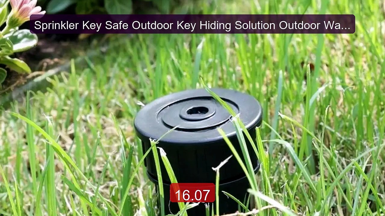 Sprinkler Key Safe Outdoor Key Hiding Solution Outdoor Waterp... -- Amazing Value 2026 | Must Have!
