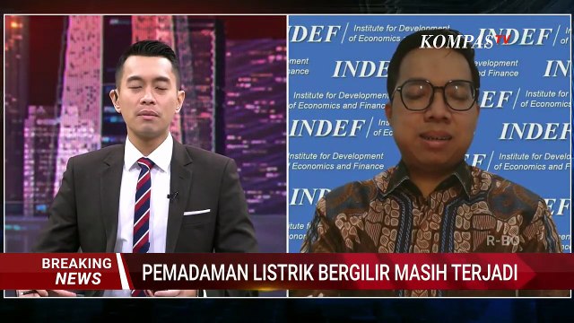 [FULL] Kepala Pusat Energi & Pangan INDEF Bahas Akar Penyebab Pemadaman Listrik Bergilir