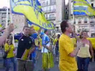 Rugby : Les jaunards à Marseille vieux port 1