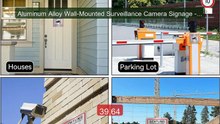 Aluminum Alloy Wall-Mounted Surveillance Camera Signage - Germ... -- Hot Deal 2026 | Limited Offer!
