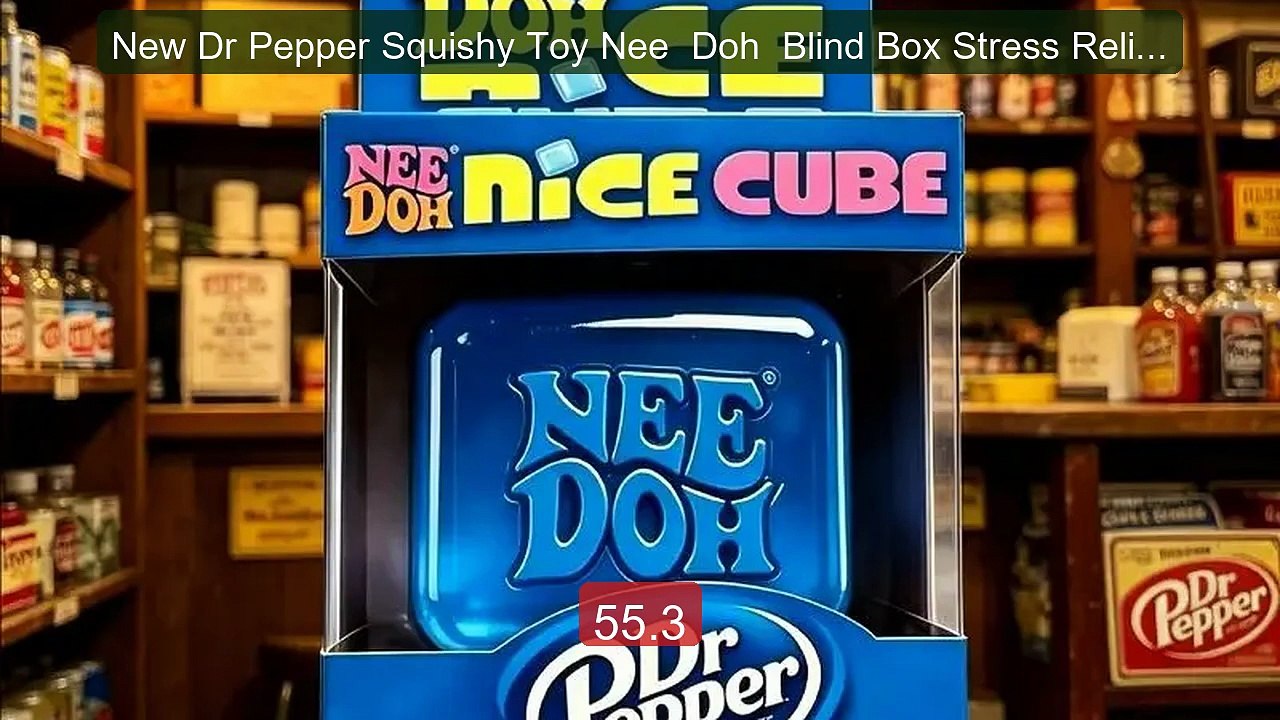 New Dr Pepper Squishy Toy Nee  Doh  Blind Box Stress Relief Soft Sq... -- Top Rated 2026 | Buy Now!