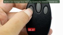 Merlin+ 2.0 Garage Door Remote Control For E940M E945M E950M E943M ... -- Top Rated 2026 | Buy Now!