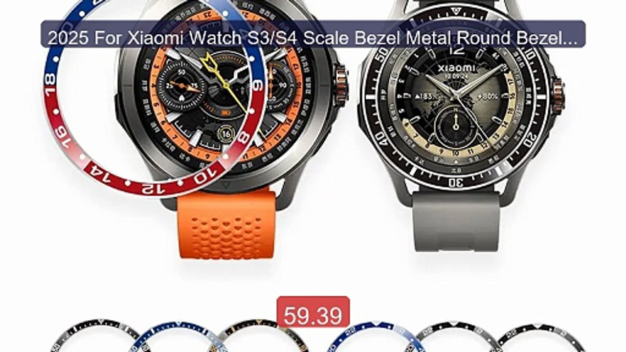 2025 For Xiaomi Watch S3/S4 Scale Bezel Metal Round Bezel C... -- Top Pick 2026 | Unbeatable Price!