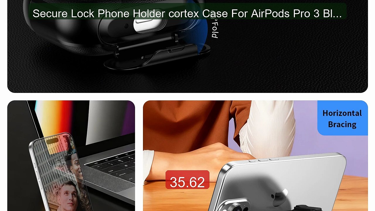 Secure Lock Phone Holder cortex Case For AirPods Pro 3 Bluetooth h... -- Best Deal 2026 | Shop Now!