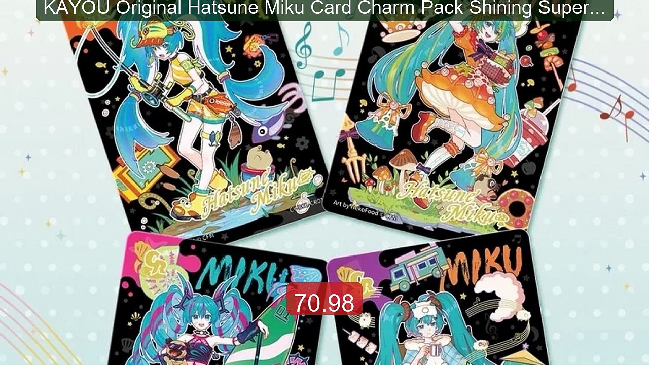 KAYOU Original Hatsune Miku Card Charm Pack Shining Superstar Part... -- Best Deal 2026 | Shop Now!