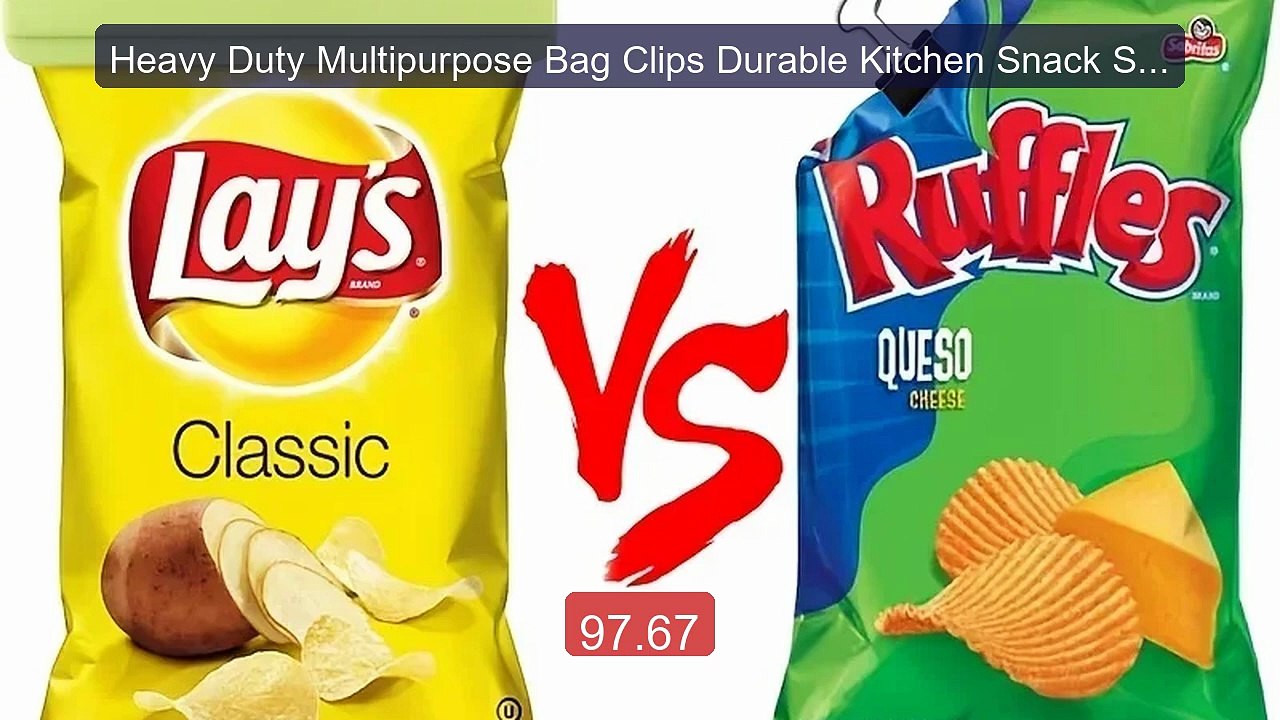 Heavy Duty Multipurpose Bag Clips Durable Kitchen Snack Saver... -- Amazing Value 2026 | Must Have!