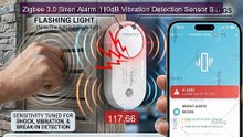 Zigbee 3.0 Siren Alarm 110dB Vibration Detection Sensor Securi... -- Hot Deal 2026 | Limited Offer!