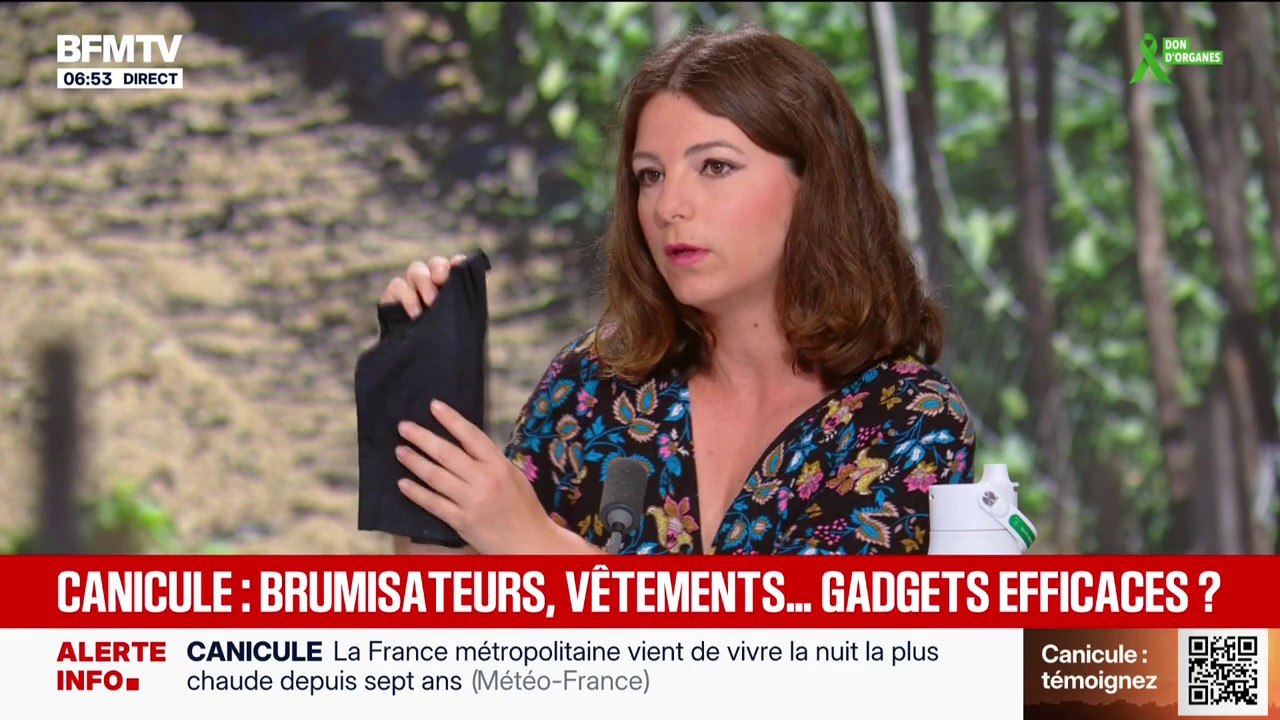 Canicule: brumisateurs, vêtements, gourdes… que...