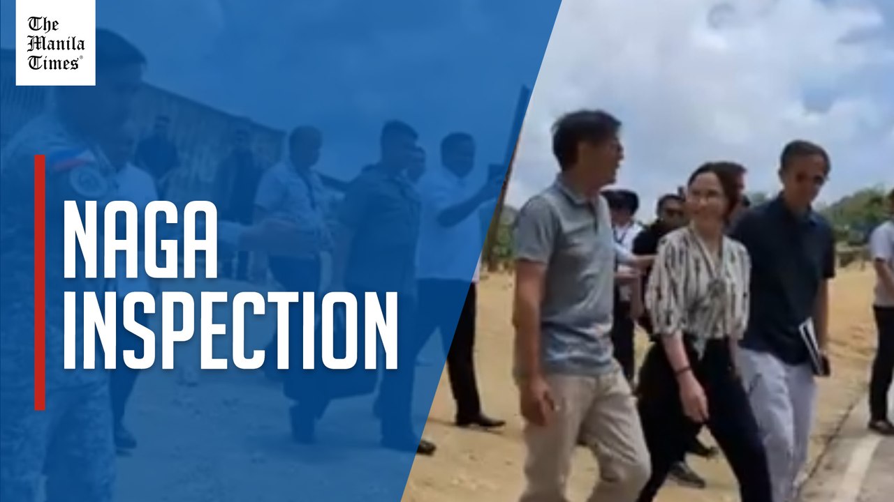 Marcos inspects Metro Cebu Expressway project in Naga City