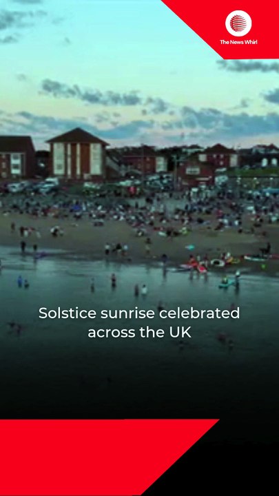 Solstice sunrise celebrated across the UK