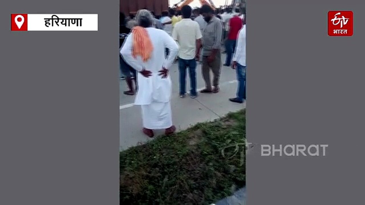 महेंद्रगढ़ NH-148B पर दर्दनाक हादसा, ट्रक के नीचे घुसी बोलेरो, एक की मौत, दो गंभीर घायल, जेसीबी से निकाले गए लोग