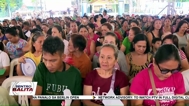 Mahigit 1K benepisyaryo sa Brgy. Doña Imelda, QC, nakatanggap ng libreng 10/kg bigas sa pangunguna ni FL Liza Araneta-Marcos | ulat ni JM Thompson