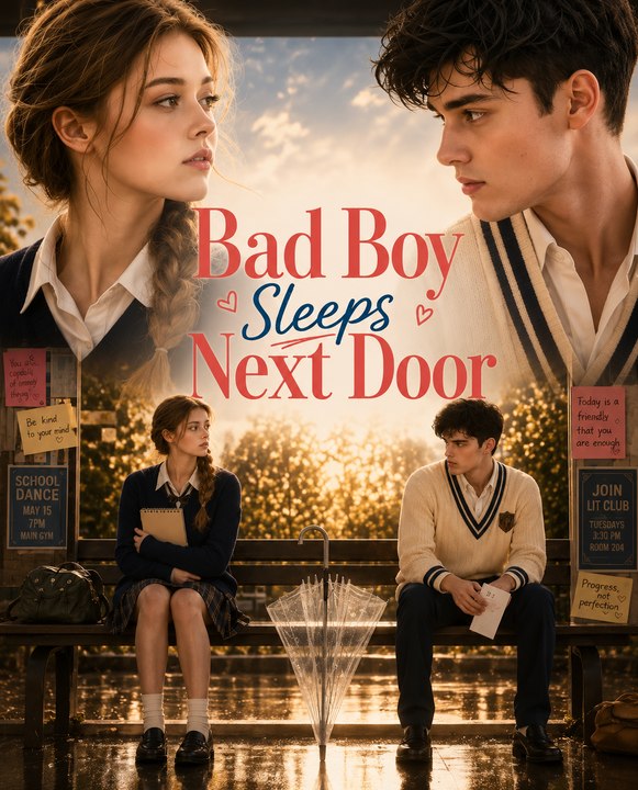 Bad Boy Sleeps Next Door | High School Romance Drama | Enemies to Lovers, Secret Crush & Neighbour Love Story | Full EP