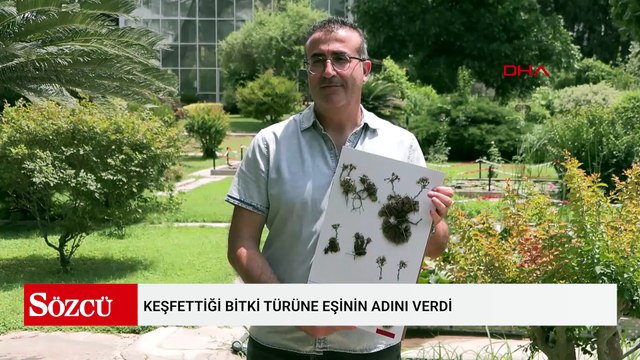 Keşfettiği bitki türüne eşinin adını verdi