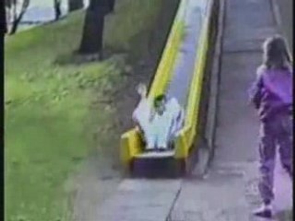 Belle descente en toboggan