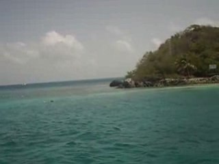 Coulirou et Harmoony arrivant aux cays