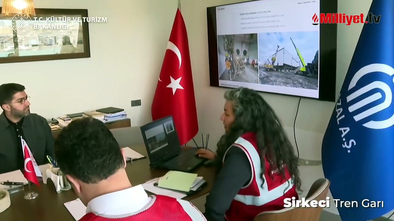Tarihi Sirkeci Garı Yaşayan Kültür Adası'na dönüşecek! Bakan Ersoy sahadaki dönüşümü ilk kez paylaştı