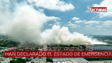 Los Ángeles declara el estado de emergencia por un incendio en una planta de almacenamiento