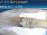 Princess Cut Diamond Solitaire Ring .40 Carat V-64