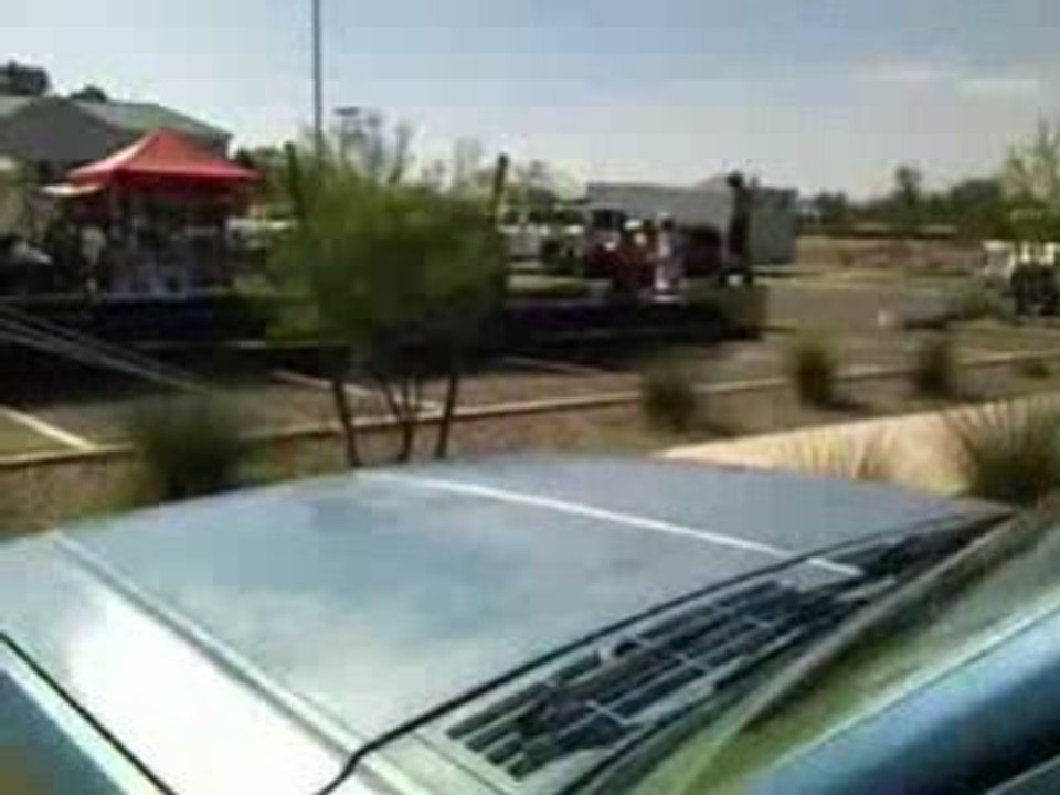 Wakeboarding in Parking Lot