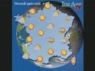 Meteo du Mercredi 25 juin 2008