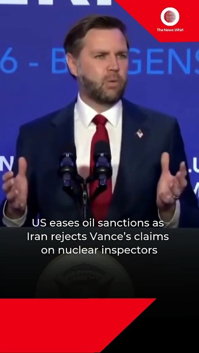 US eases oil sanctions as Iran rejects Vance’s claims